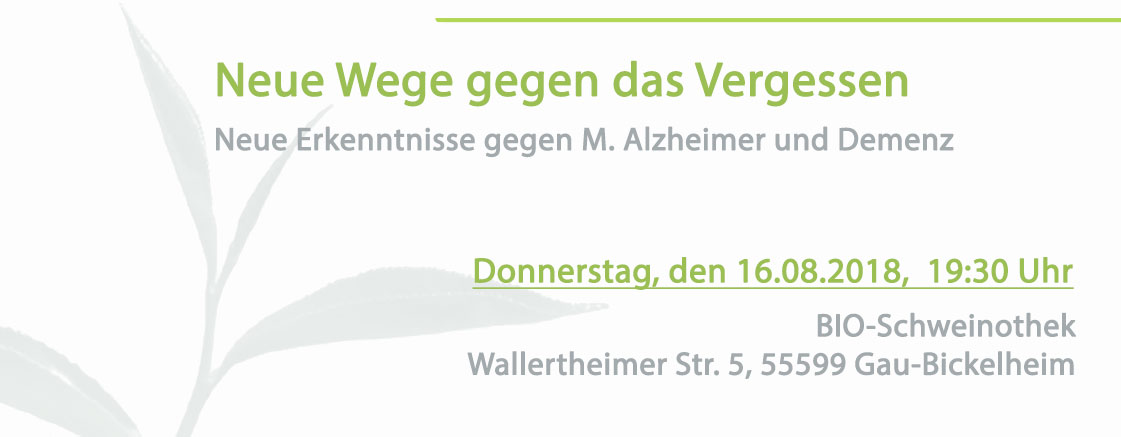 Vortragsabend: Neue Wege gegen das Vergessen